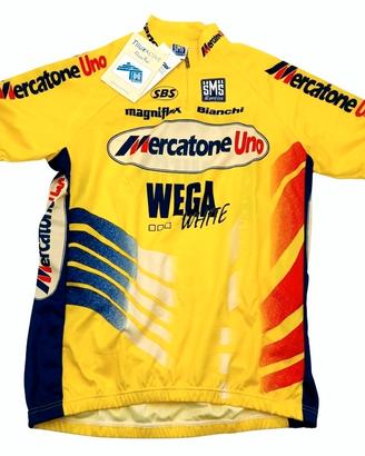 Maglia vintage Pantani marca Santini, mai usata