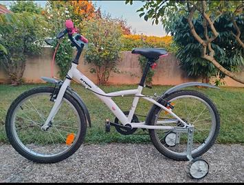 Bici per bambina con ruotine