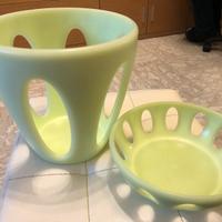 Coppia centro tavola Guzzini