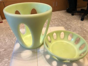 Coppia centro tavola Guzzini