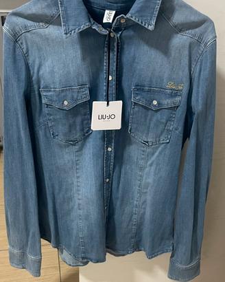 Camicia elasticizzata liu jo donna