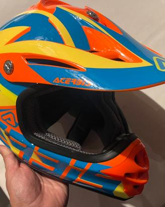 Casco acerbis offroad bambino