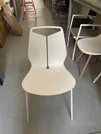 1 sedia Gripp Dexo design Decoma bianca