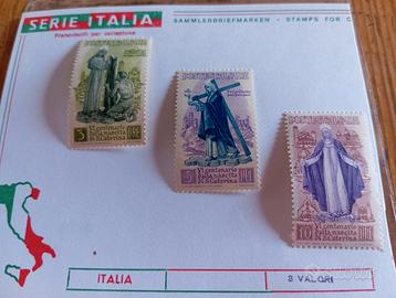 (1430) - Francobolli Italia S. Caterina (1948)