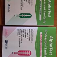 libri alpha test prof. sanitarie e sci. formazione