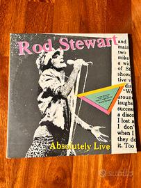 Disco Rod Stewart Absolutely Live 1982 33 Giri