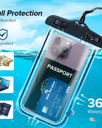 Custodia smartphone Subacquea Universale
