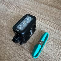 Torcia a led Qudos Action Light nera per GoPro