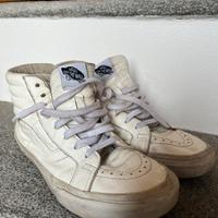 Vans old skool alte bianche numero 39 uomo