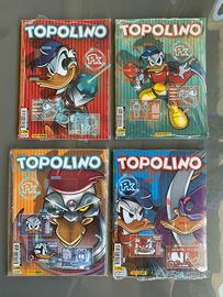 Topolino 3058/3059/3060/3061 (cover Silvia Ziche)