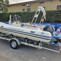 Capelli Tempest 600 motorizzato Yamaha 40 CV Getl