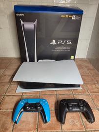 Playstation 5 digital edition+ 2 controller dualse