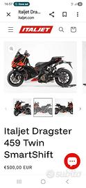 Italjet dragster 700 twin limited