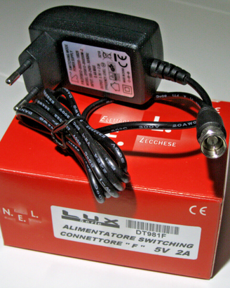 ALIMENTATORE a SPINA SWITCHING 230Vac / 5V 2000mA