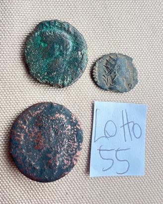 Lotto 55 Autentiche monete Imperiali 364/378 d.c