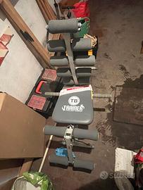 Panca multifunzione per allenamento