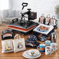 Pressa Caldo 8 in 1 -Tazze Magliette Cappellini ++