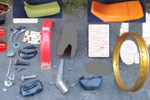 ricambi cross regolarità anni 70 e 80