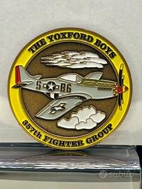 Moneta Challenge Coin P-51 Mustang Old Crow