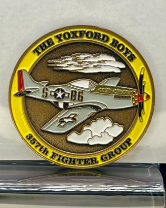 Moneta Challenge Coin P-51 Mustang Old Crow