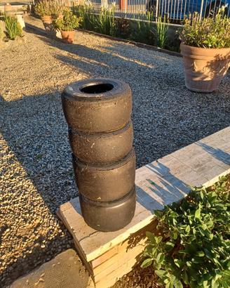 Set pneumatici Vega Gialle per go kart