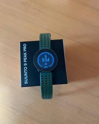 Orologio suunto peak pro 9 forest green