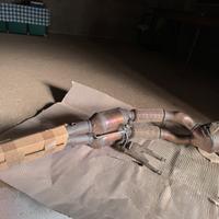 Scarico Q3rs originale cat audi