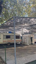 Struttura in ferro da campeggio