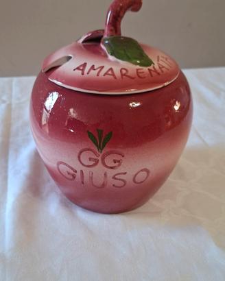 Vaso con coperchio collezione Giuso 