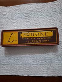scatola di latta vintage 