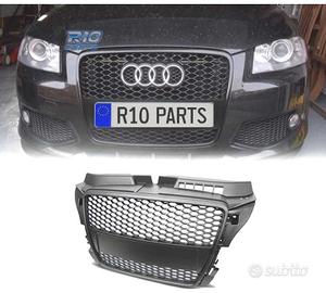 GRIGLIA AUDI A3 8P 08-12 LOOK RS3 NERO