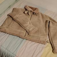 Giubbotto aviatore beige 