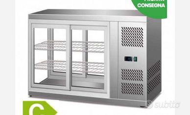 VETRINA caldo in acciaio inox