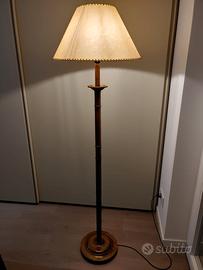 Piantana in legno di ciliegio