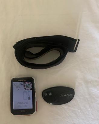 Ciclocomputer Sigma Rox 4.0 + fascia cardio