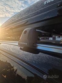 Barre tetto Nissan e Baule Thule