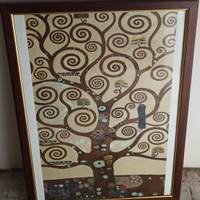 Klimt L' Albero della Vita quadro stampa arredo