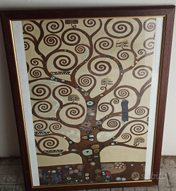 Klimt L' Albero della Vita quadro stampa arredo