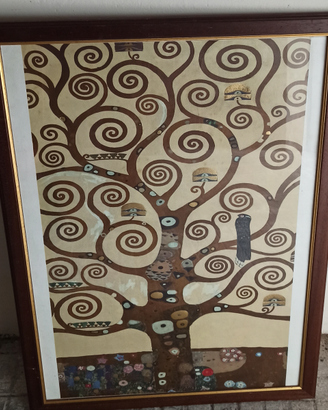 Klimt L' Albero della Vita quadro stampa arredo