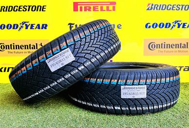 X2: Invernali 195/65R15 91T -BRIDGESTONE- al 80%