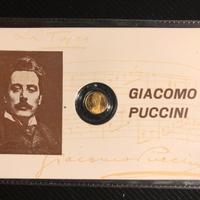 Medaglia commemorativa Giacomo Puccini