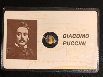 Medaglia commemorativa Giacomo Puccini