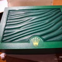 scatola per orologio rolex
