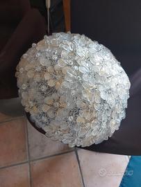 Modernariato Plafoniera In Vetro Design  Murano Ba