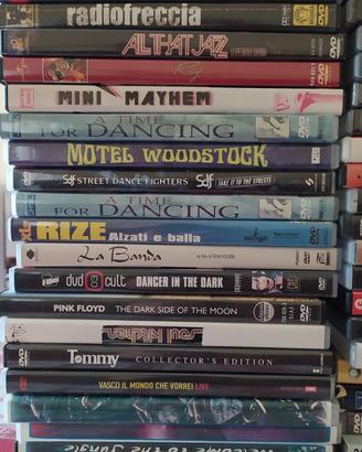 DVD a tema musicale (Beatles,Pink Floyd, U2,Vasco)