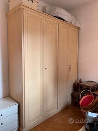 Armadio in Massello Fine Anni 90