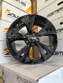 4CerchiNUOVI EW 18" - Neri Lucidi (Audi, VW, Merc