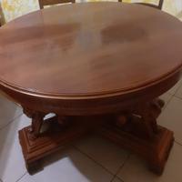 Tavolo rotondo allungabile