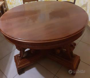 Tavolo rotondo allungabile