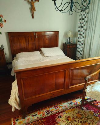 LETTO MATRIMONIALE ANTICO